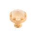 Part Number: B076304GF-BGB - Brushed Golden Brass with Glass
