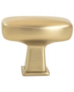 Subtle Surge Knob (Modern Brushed Gold) - 1-9/16"