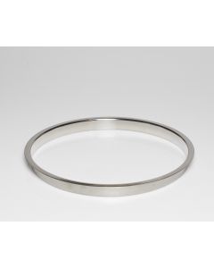 Stainless Steel Trash Ring, Heavy Duty, 12" x 1"