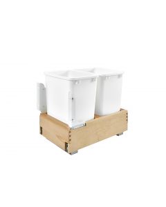 Bottom Mount Double 35Qt Waste Container