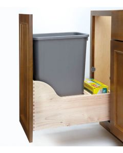 Single Bottom Mount Waste Container (35 Qt)