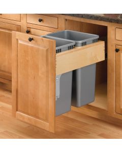 Top Mount Double Waste Container (21" base)