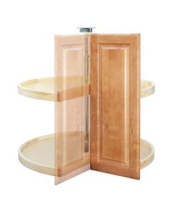 Pie Cut Lazy Susan for 33" Corner Base Cabinets (Wood)