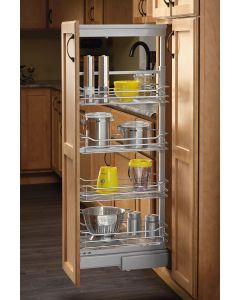4" Pull Out Pantry (Chrome)