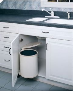 14 Liter Round Pivot-Out Waste Container