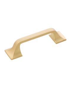 Forge Pull (Brushed Golden Brass) - 3"
