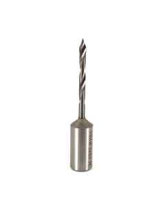 3mm Solid Carbide V-Point Dowel Drill (57mm OAL)