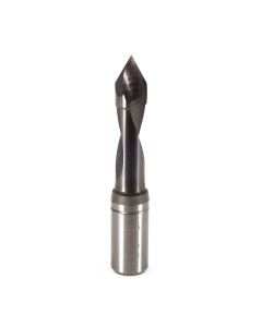 8mm Solid Carbide V-Point Dowel Drill (57mm OAL/LH Rotation)