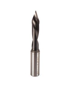 8mm Solid Carbide V-Point Dowel Drill (70mm OAL/LH Rotation)