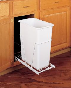 30 Qt. Waste Container (White)