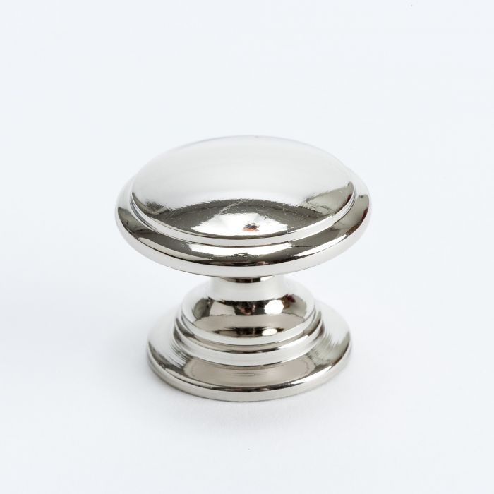 Designer Group 10 Knob (Polished Nickel) - 1-1/4"