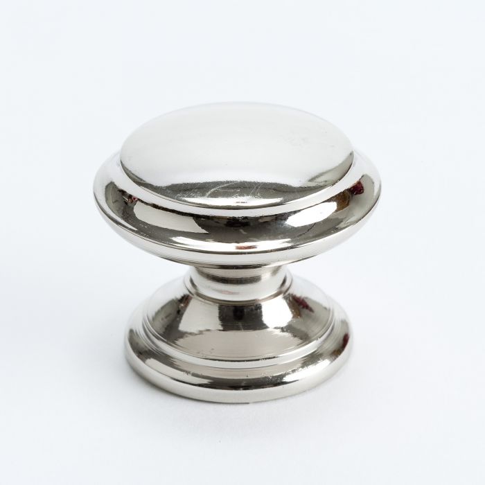 Designer Group 10 Knob w/Outer Ring (Polished Nickel) - 35mm