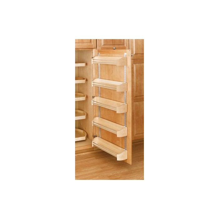 20" Wood Door Storage Trays W/Screw in Clips (5 Pack)