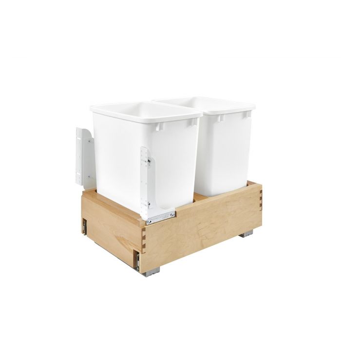 Bottom Mount Double 35Qt Waste Container