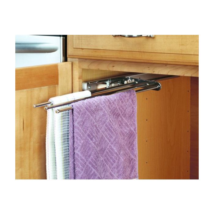3 Prong Towel Bar (Chrome)