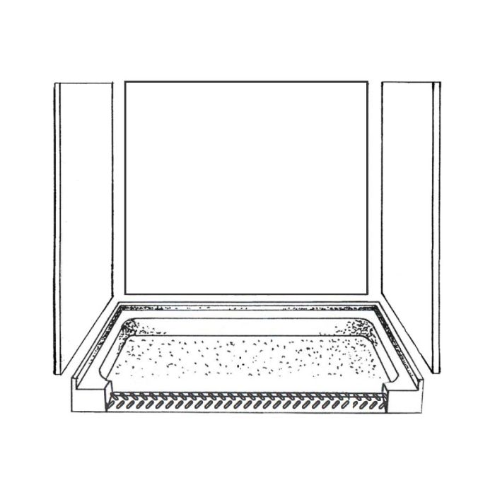 Mystera Shower Kit with Base (White/Tile)  - K62037096TATW901