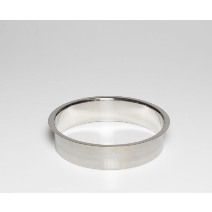 Stainless Steel Trash Ring, Heavy Duty, 8" x 2"