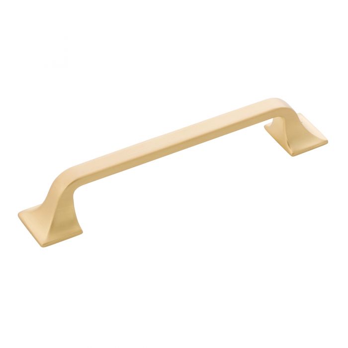 Forge Pull (Brushed Golden Brass) - 128mm