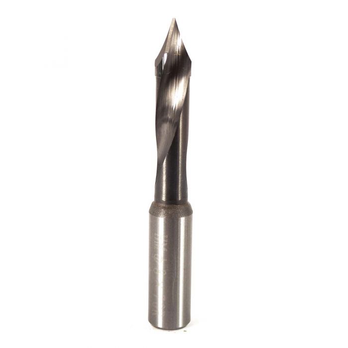8mm Solid Carbide V-Point Dowel Drill (70mm OAL)