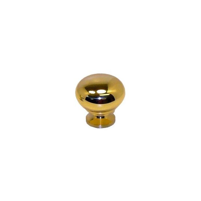 Knob (Polished Brass) - 1-1/4"