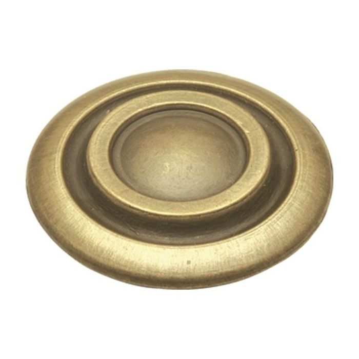Cavalier Knob (Antique Brass) - 1-1/8"