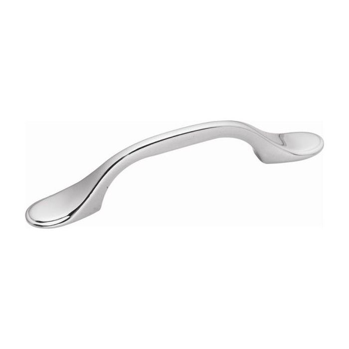 Conquest Large Spoon Pull (Polished Chrome) - 3"