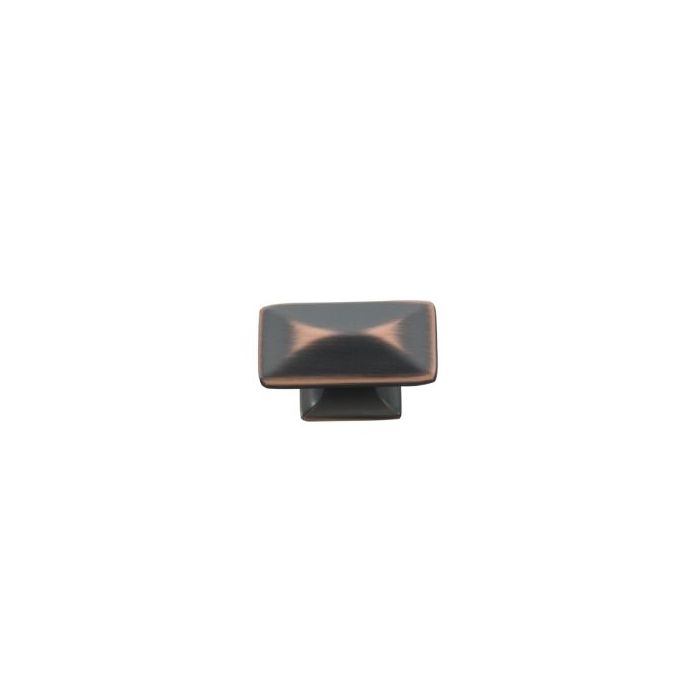 Bungalow Knob (Oil Rubbed Bronze Highlighted) - 1-1/4"