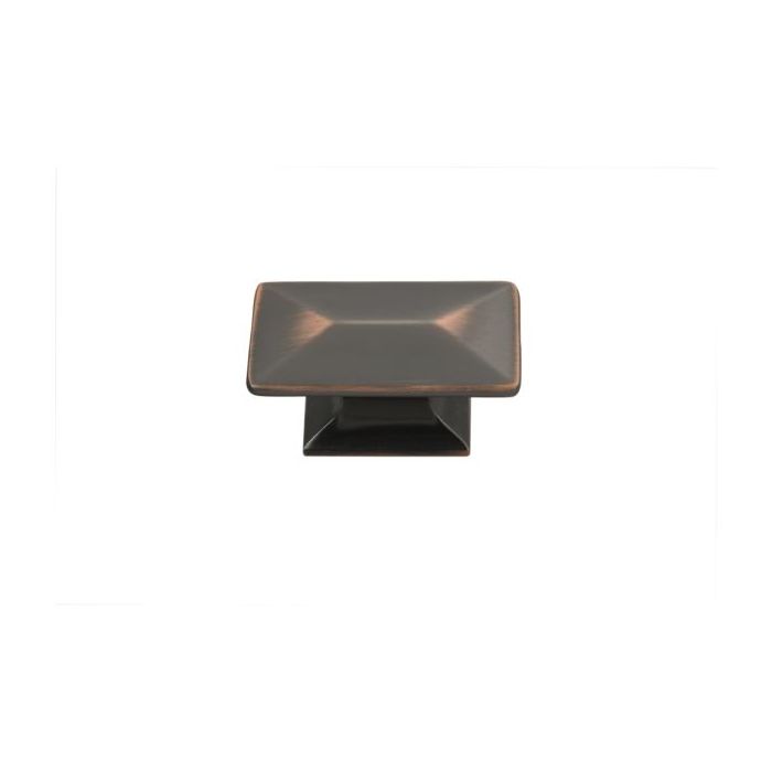 Bungalow Knob (Oil Rubbed Bronze Highlighted) - 1-3/4"