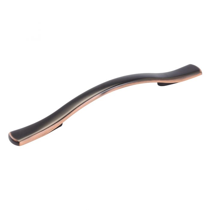 Euro Contemporary Pull (Oil Rubbed Bronze Highlighted) - 128mm
