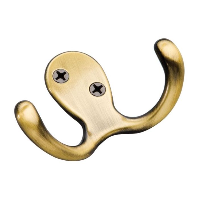 Hook (Antique Brass) - 1-1/16"