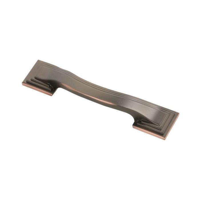 Deco Pull (Oil Rubbed Bronze Highlighted) - 3-1/2"