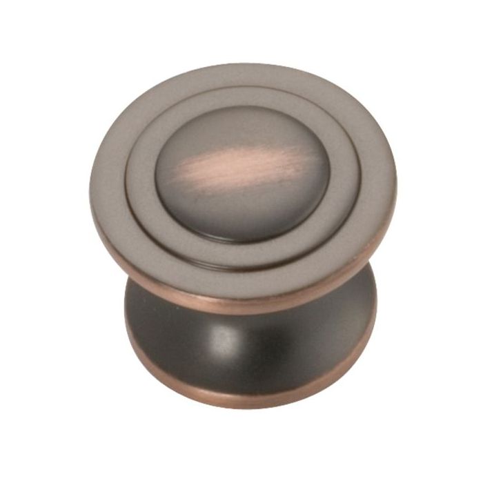 Deco Knob (Oil Rubbed Bronze Highlighted) - 1-1/4"