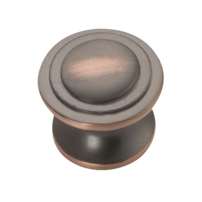 Deco Knob (Oil Rubbed Bronze Highlighted) - 1-1/16"