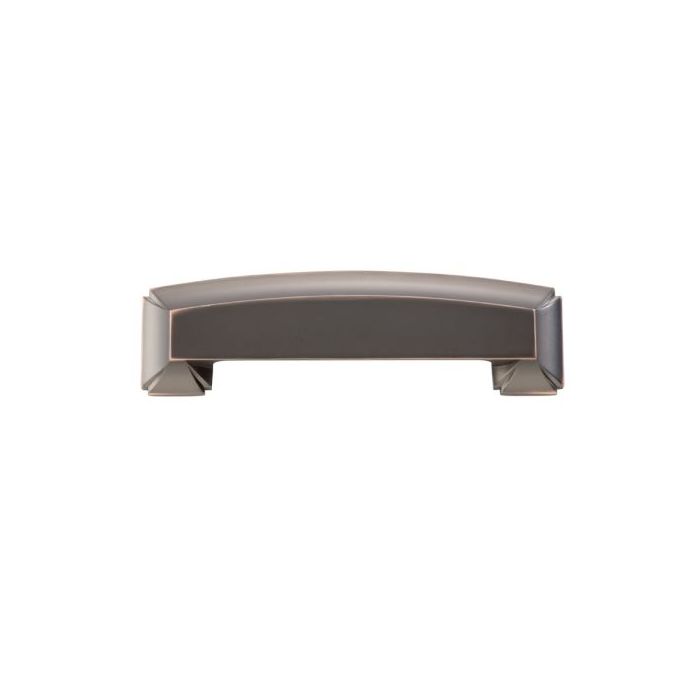 Bridges Pull Cup (Oil Rubbed Bronze Highlighted) - 3"