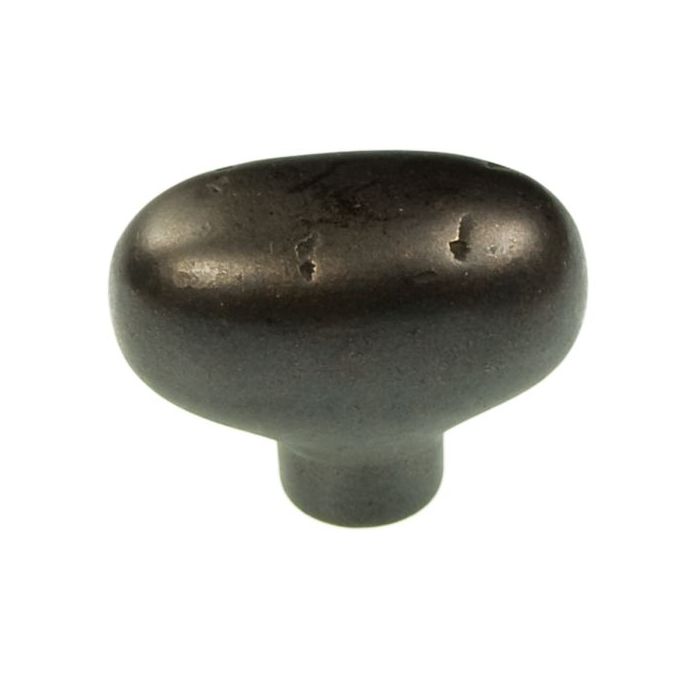 Carbonite Knob (Black Iron) - 1"