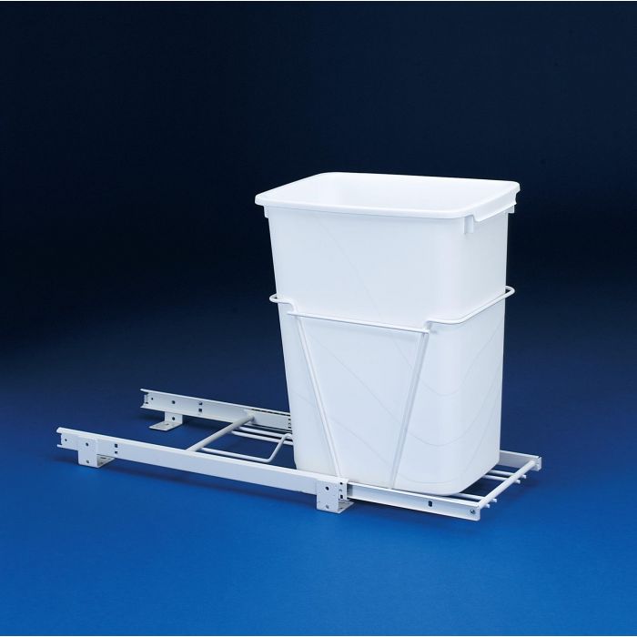 35 Qt. Waste Container (White)