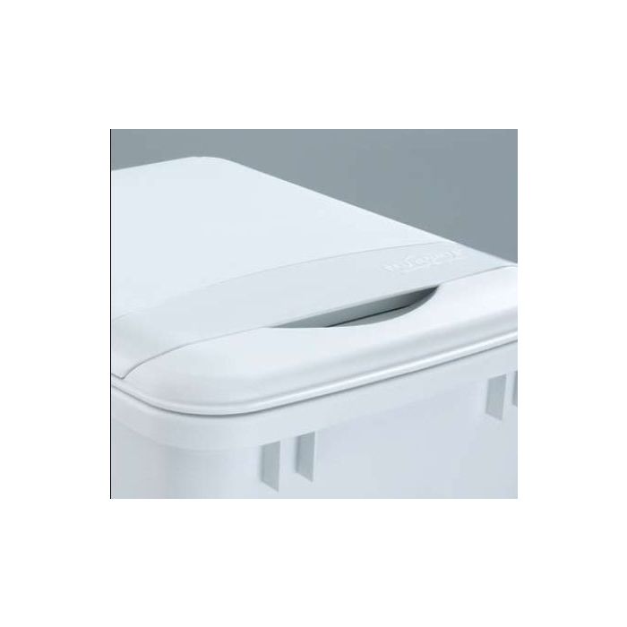 35 Qt. Waste Container Lid (White)