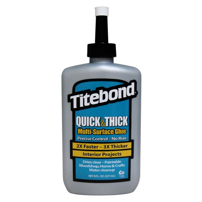 Titebond Quick & Thick Wood Glue - 8 Oz