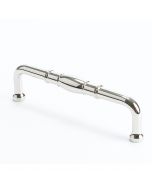 Designer Group 10 Classic Appliance Pull (Polished Nickel) - 6"