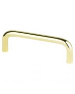Zurich Wire Pull (Polished Brass) - 3-1/2"