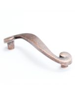 Sonata Spiral Pull (Rustic Copper) - 96mm