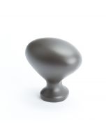 American Classics Oval Knob (Oil Rubbed Bronze) - 1-5/16"