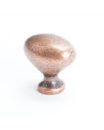 American Classics Oval Knob (Weathered Copper) - 1-5/16"