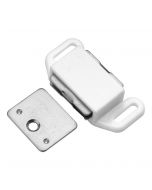 Magnetic Catch (White) - 1-1/8" x 2"