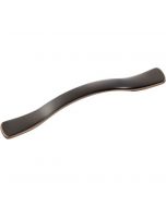 Euro Contemporary Pull (Oil Rubbed Bronze Highlighted) - 4"