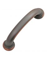 Zephyr Pull (Oil Rubbed Bronze Highlighted) - 3"