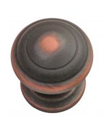Zephyr Knob (Oil Rubbed Bronze Highlighted) - 1-1/4"