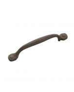 Refined Rustic Pull (Rustic Iron) - 128mm