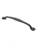 Refined Rustic Appliance Pull (Black Iron) - 12"