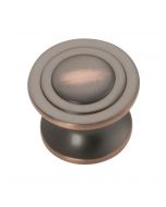 Deco Knob (Oil Rubbed Bronze Highlighted) - 1-1/4"